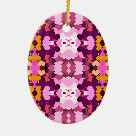 NATUUR GARDEN FLOWERS KERAMISCH ORNAMENT (Voorkant)