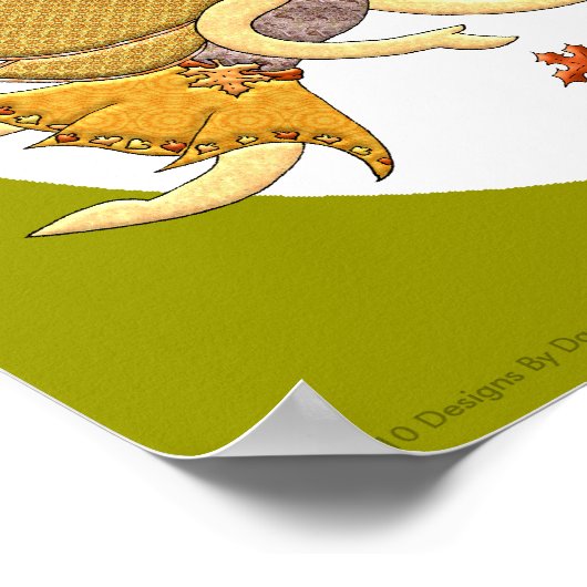 Natuur geeft ons evenwicht poster (Hoek)