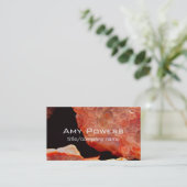 natuur geeft visitekaartje originele foto weer (Staand voorkant)