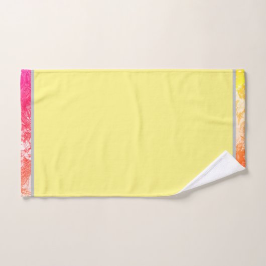 Natuur Geel Badhanddoeken Set var2 Bad Handdoek (Handdoek)