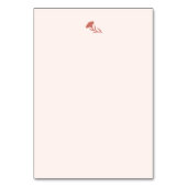 Natuur Geïnspireerd Bloemen: Anjer Bloempatroon Kaart (Achterkant)