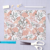 Natuur Geïnspireerd Bloemen: Anjer Bloempatroon Tissuepapier (Craft)