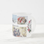 Natuur-geïnspireerd geschenk voor hem of haar matglas koffiemok (Voorkant rechts)