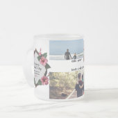 Natuur-geïnspireerd geschenk voor hem of haar matglas koffiemok (Voorkant links)