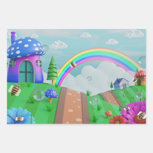 Natuur-geïnspireerd inpakpapier (Voorkant 2)