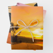 Natuur-geïnspireerd inpakpapier vel (In situ)