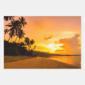 Natuur-geïnspireerd inpakpapier vel (Voorkant)