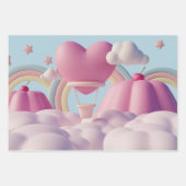 Natuur-geïnspireerd inpakpapier vel (Voorkant 3)