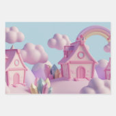 Natuur-geïnspireerd inpakpapier vel (Voorkant 2)