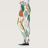 Natuur geïnspireerd kleurenblad leggings (Links)