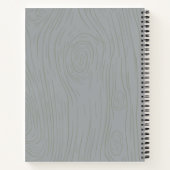 Natuur geïnspireerd Notitieboek en tijdschrift (Achterkant)