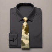 Natuur-geïnspireerd ontwerp Stropdas