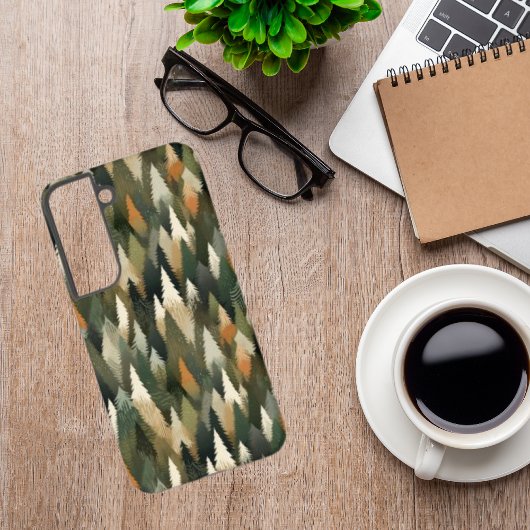 Natuur Geïnspireerd - Pine Tree Forest Samsung Galaxy Hoesje