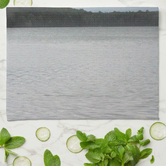 Natuur geïnspireerd theedoek (Gevouwen)