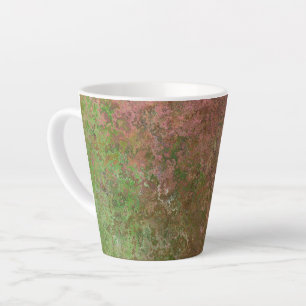 Natuur geïnspireerde Abstracte alcoholinkt Latte Mok