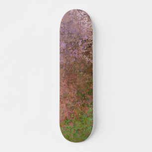 Natuur geïnspireerde Abstracte alcoholinkt Persoonlijk Skateboard