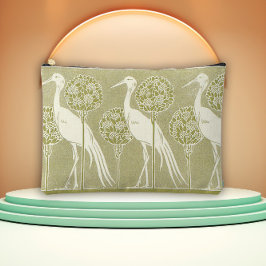 Natuur geïnspireerde Art Nouveau Ooievaar Etui
