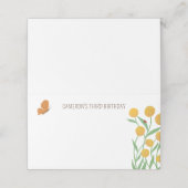 Natuur Geïnspireerde Blank Tent Plaatskaartje (Buitenkant ongevouwen)