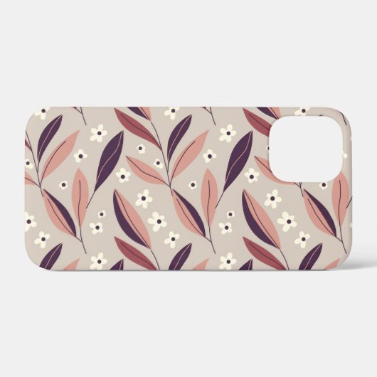 Natuur-geïnspireerde botanische Case-Mate iPhone case (Achterkant (horizontaal))