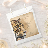 Natuur-geïnspireerde bruiloft thema bedankzakje (Geknipt)