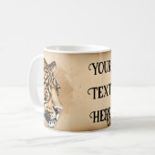 Natuur-geïnspireerde bruiloft thema koffiemok (Voorkant links)