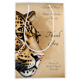 Natuur-geïnspireerde bruiloft thema medium cadeauzakje