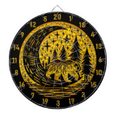 Natuur-geïnspireerde Dart Board voor Pro's Dartbord (Voorkant)