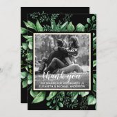 Natuur Geïnspireerde foto Dank je botanische blade (Voorkant / Achterkant)