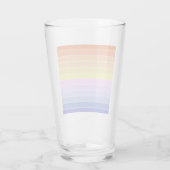 Natuur-geïnspireerde gestreepte tuimelaar - Aardse Glas (Achterkant)