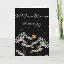 Natuur-geïnspireerde Jubileum Kaart - voor echtpaa