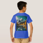 Natuur-geïnspireerde Kinderen T-shirt (Achterkant volledig)