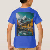 Natuur-geïnspireerde Kinderen T-shirt (Achterkant)