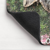 Natuur geïnspireerde mot muismat (Hoek)