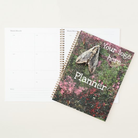 Natuur geïnspireerde mot planner (Display)