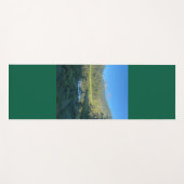 Natuur-geïnspireerde yogamat met groene achtergron (Voorkant (horizontaal))