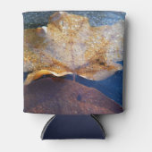 Natuur gele leder in de herfst, bevroren blikjeskoeler (Voorkant)