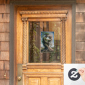 Natuur geliefden raamsticker (Huis Deur)