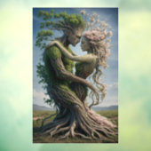 Natuur geliefden raamsticker (Vel 3)