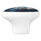 Natuur Gem Sapphire Pattern Keramische Knop (Zijkant)