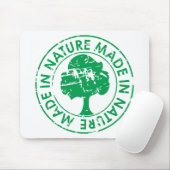 Natuur gemaakt muismat (Met muis)