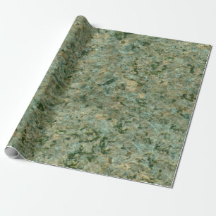Natuur Geologie Foto Green Rock Texture Cadeaupapier