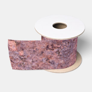 Natuur Geologie Foto roze Rock Textuur Satijnen Lint