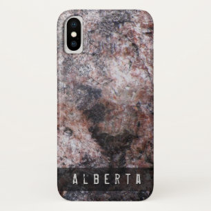 Natuur Geologie Pinkish Rock Textuur Aangepaste na Case-Mate iPhone Case