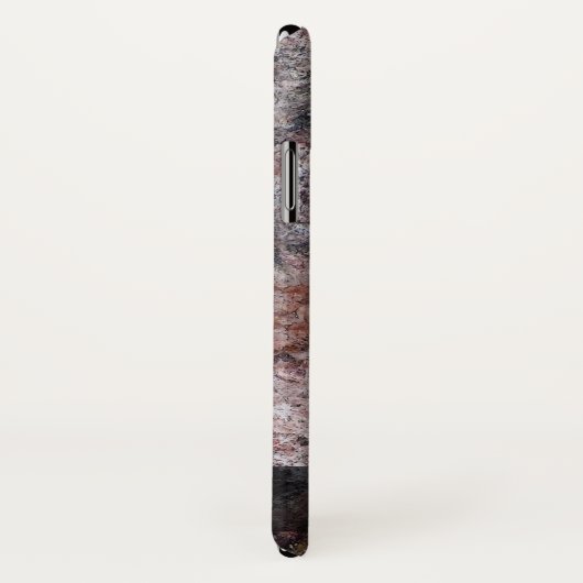 Natuur Geologie Pinkish Rock Textuur Aangepaste na Case-Mate iPhone Case (Achterkant / rechts)