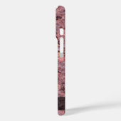 Natuur Geologie Rock Textuur Custom Name Case-Mate iPhone Case (Achterkant / Links)