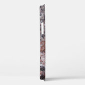 Natuur Geologie Rozeachtige Rots Textuur Case-Mate iPhone Case (Achterkant / Rechts)