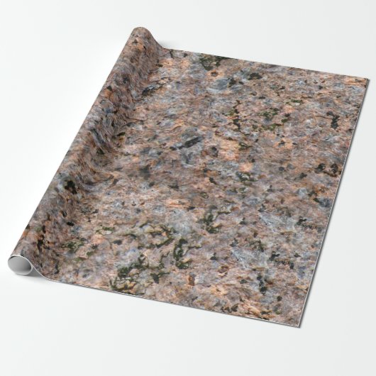 Natuur Geology Photo Rock Texture Cadeaupapier (Uitgerold)