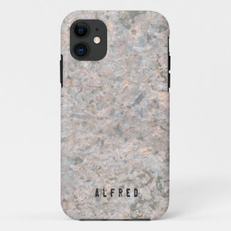 Natuur Geology Rock Texture Custom Name iPhone Cas Case-Mate iPhone Case