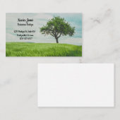 Natuur gepersonaliseerd visitekaartje (Voorkant / Achterkant)