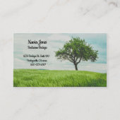 Natuur gepersonaliseerd visitekaartje (Voorkant)